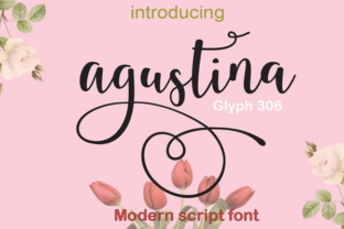 Agustina: A Graceful Script Font for Editorial Moments