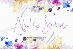 Ashley Jarrow: A Romantic Script Font That Elevates Real Small Business Branding