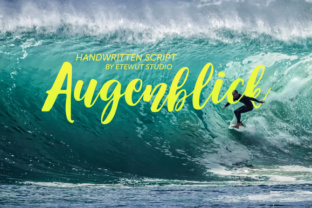 Augenblick: A Handwritten Font That Feels Like a Quiet Moment