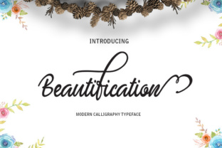 Beautification: A Modern Calligraphy Font That Elevates Real Business Branding