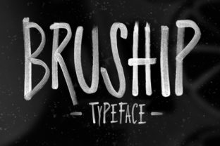 Bruship: A Hand-Drawn Brush Font That Feels Human