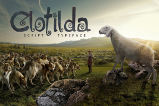 Clotilda: A Playful Script Font That Elevates Real Small Business Branding