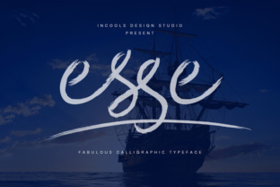 Esse: A Brush-Painted Script Font with Travel-Inspired Warmth