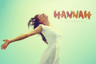 Hannah Water-Paint Script Font for Handmade Creators