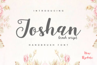 Joshan Brush Font: Elegant Script for Real Business Branding