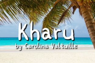 Kharu: A Handwritten Font That Feels Like a Thoughtful Design Choice