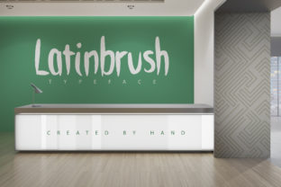 Latinbrush: A Hand-Painted Script Font for Editorial Warmth