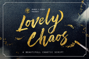 Lovely Chaos: A Grunge-Script Font for Handmade Charm