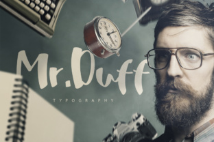 Mr. Duff: A Playful Script Font That Feels Hand-Painted