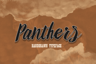 Panthers: A Bold, Gritty Script Typeface for Digital Branding
