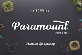 Paramount: A Script Font That Breathes Life Into Editorial Design