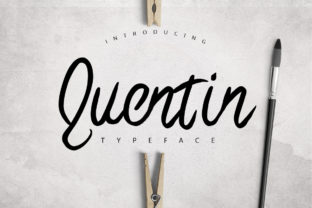 Quentin: A Smooth, Professional Script Font for Small Businesses