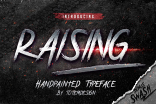 Raising: A Hand-Brushed Script Font with Quiet Confidence