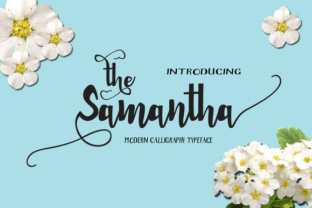 Samantha: A Handcrafted Script Font for Makers