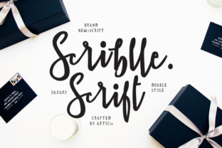 Scriblle: A Playful Handlettered Script Font for Digital Brands