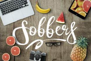 Sobbers Typeface: A Vintage Script That Feels Like a Handwritten Invitation