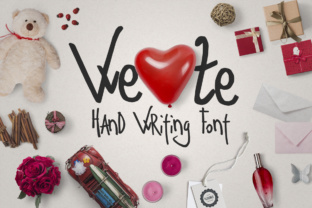 We Font: A Playful Yet Polished Script for Digital Branding